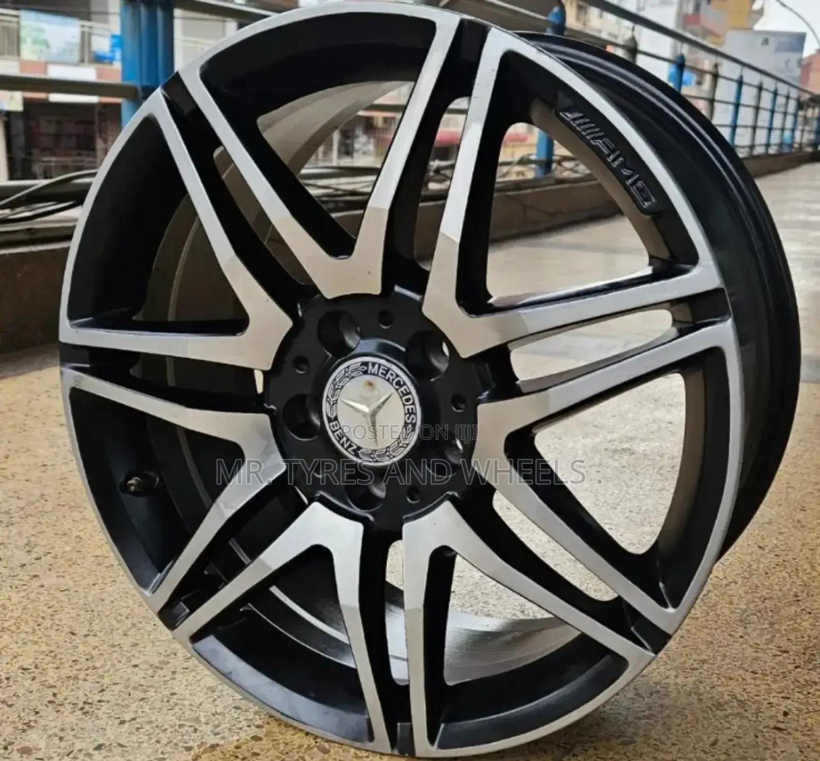 Size 18 Benz Amg Brand New Japan Rims Just Topup on This.
