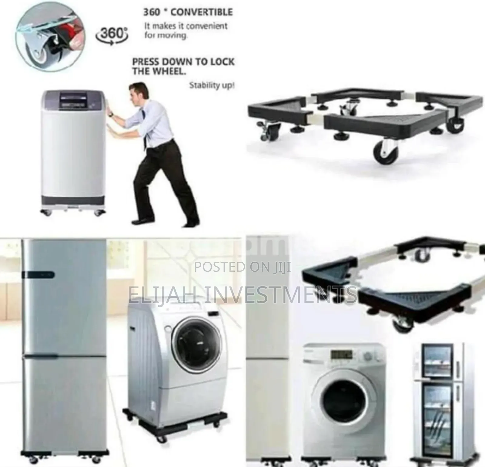 Luxury Adjustable Stand for Fridge Washing Machine