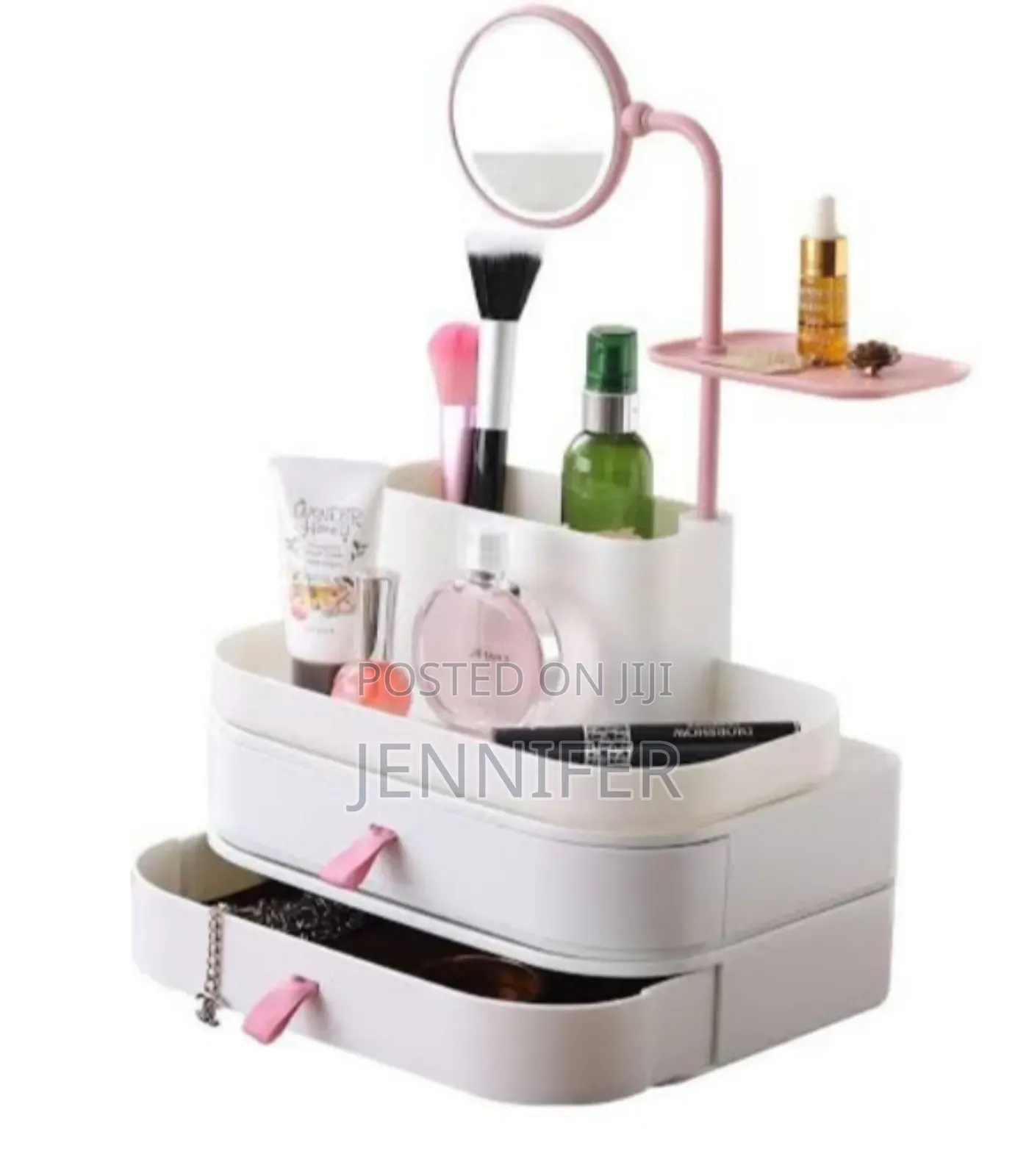 Desktop Makeup Storage Box With Drawer