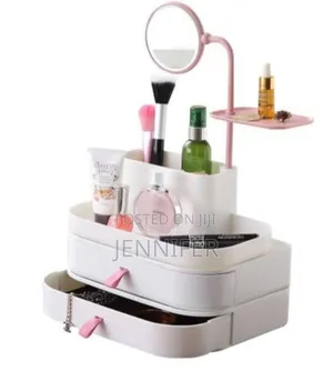 Desktop Makeup Storage Box With Drawer