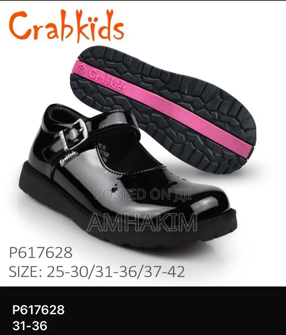 New Gilr Shinny School Crab Kid Shoes in Stock