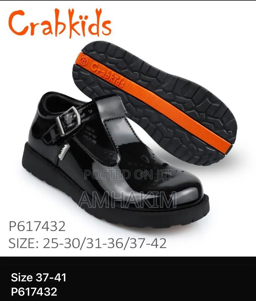 New Gilr Shinny School Crab Kid Shoes in Stock