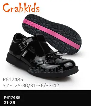 New Gilr Shinny School Crab Kid Shoes in Stock