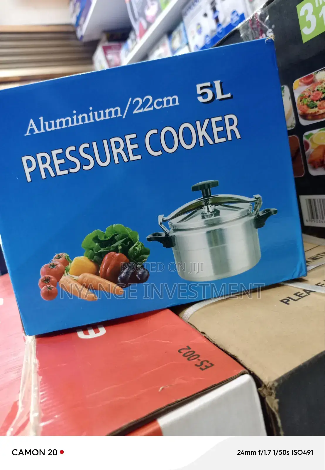 5litres Aluminum Pressure Cooker