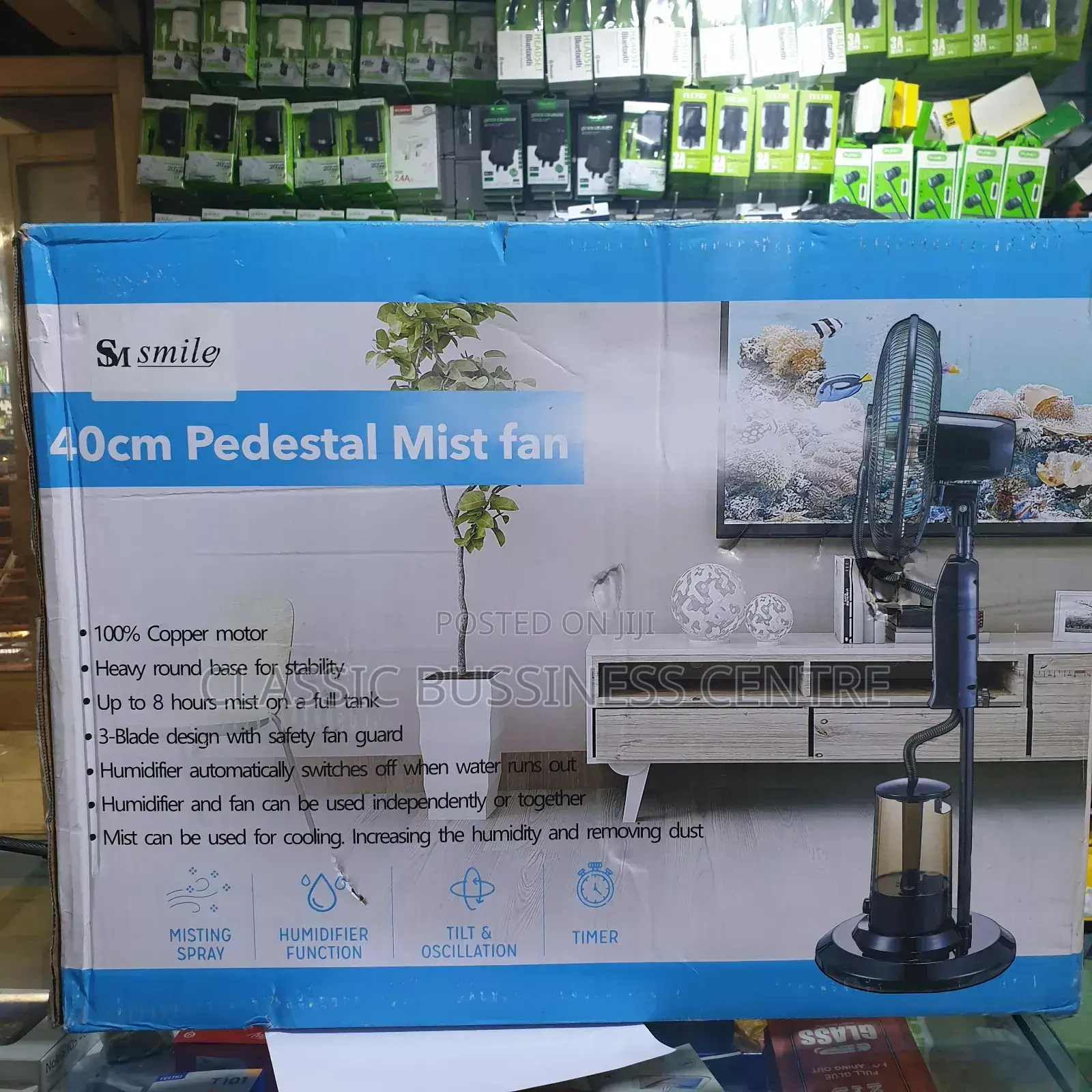 Pedestal Mist Fan