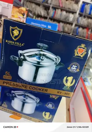 Kaisa Villa 5l Pressure Cooker. Aluminum Pressure Cooker