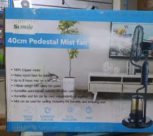 40cm Pedestal Mist Fan