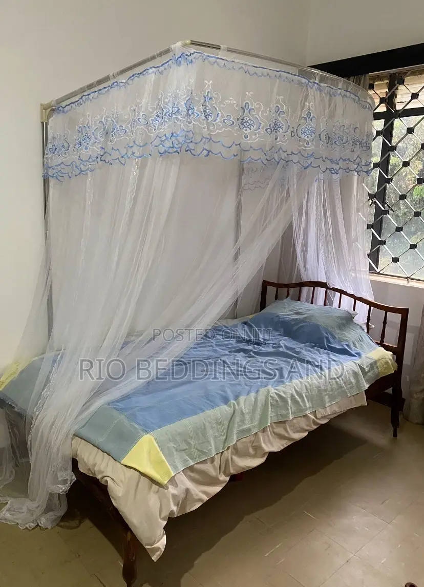 3x6 and 4x6 Two Stand Adjustable Mosquito Net