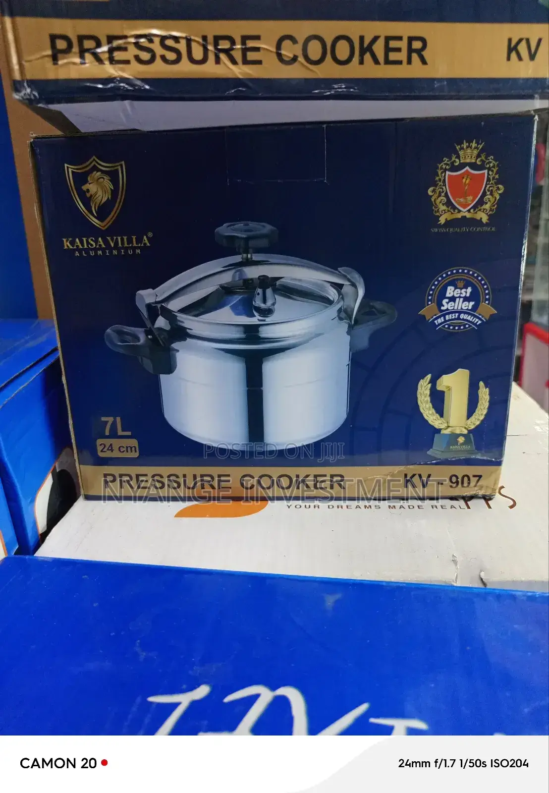 Kaisavilla 7.5 Aluminum Pressure Cooker