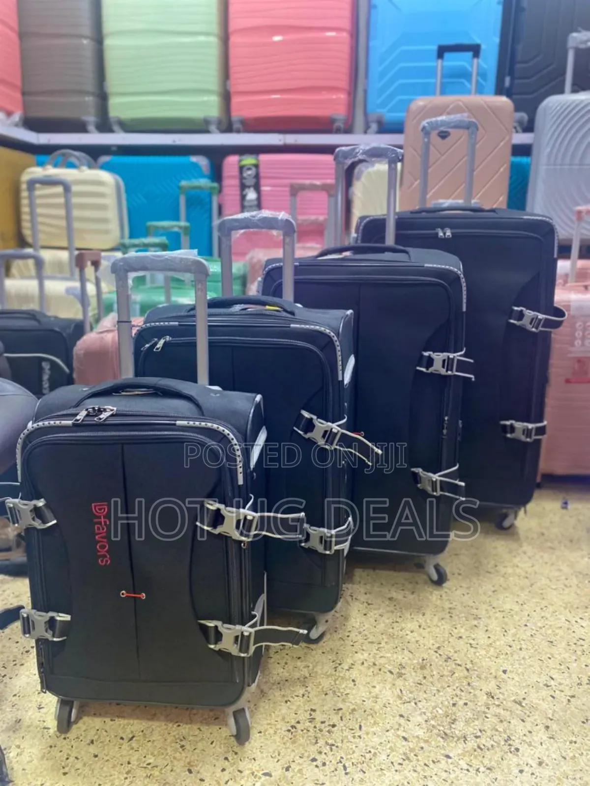 Set Of 4pcs Dflavour Travel Fabric Cloth Suitcases (S,M,L,Xl