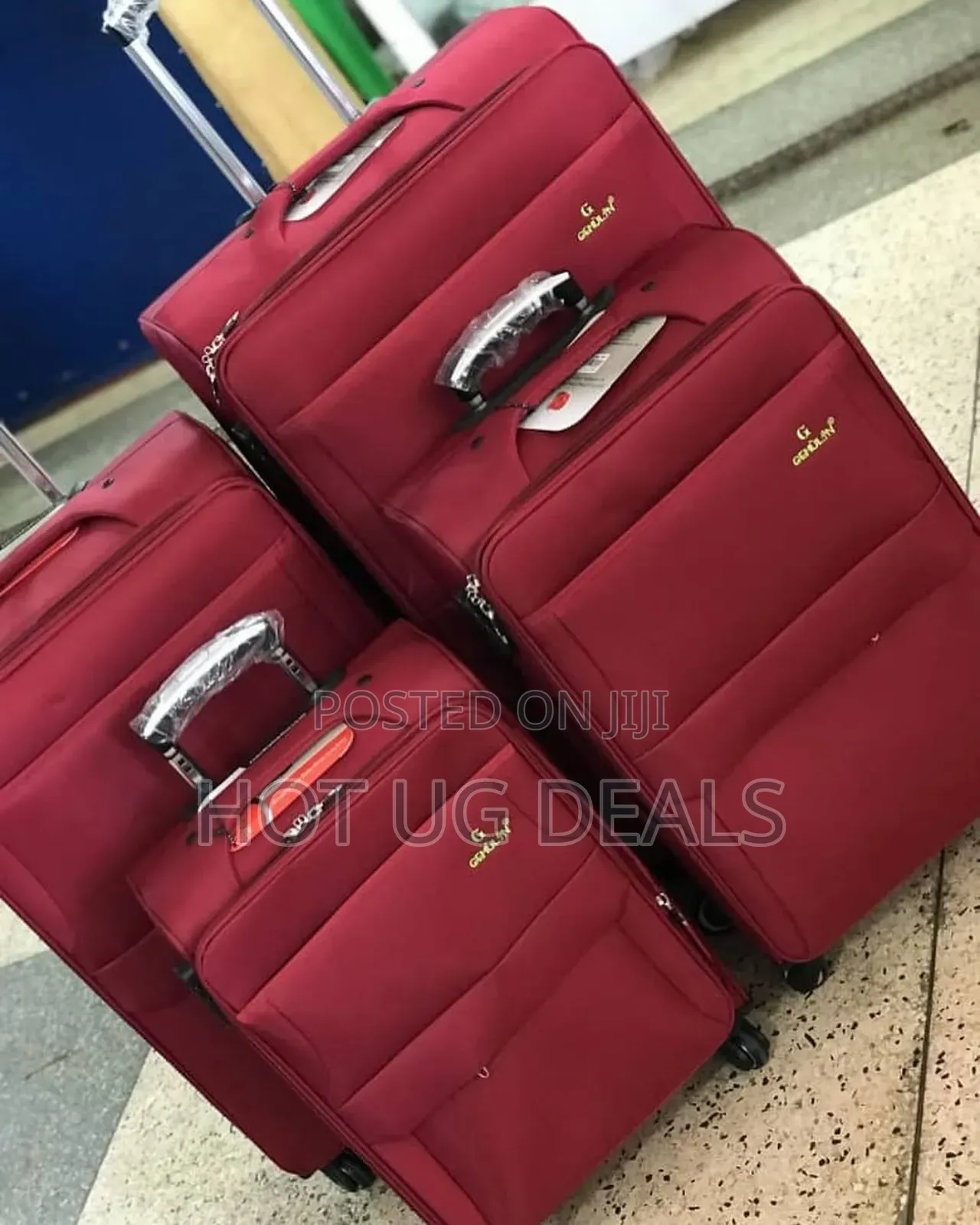 Gemulin 4 Pieces Cloth  Travel Suitcase (S,M,L,Xl)