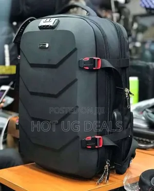 Wiersoon High Quality Original Laptop Bag Backpack Black