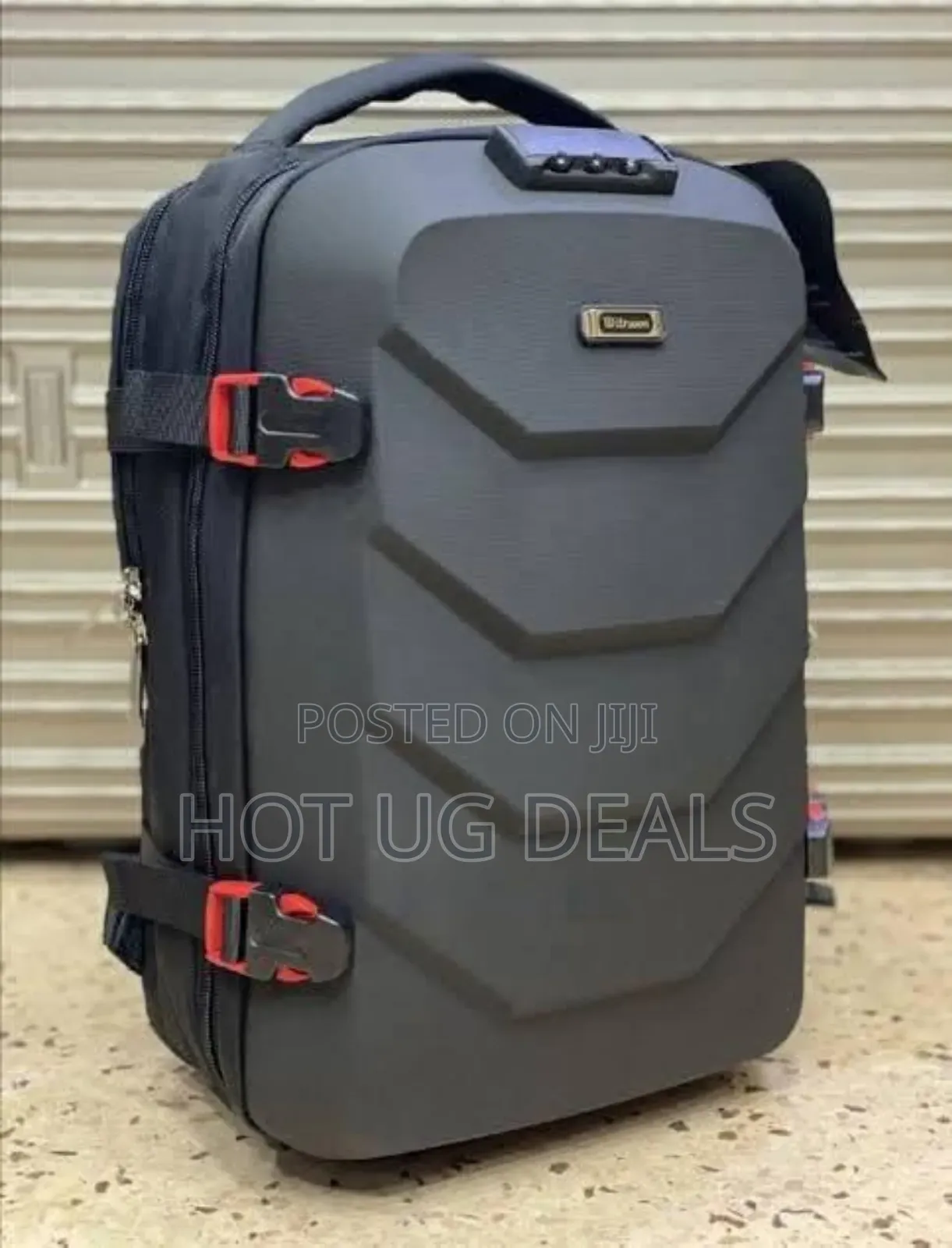 Wiersoon High Quality Original Laptop Bag Backpack Black