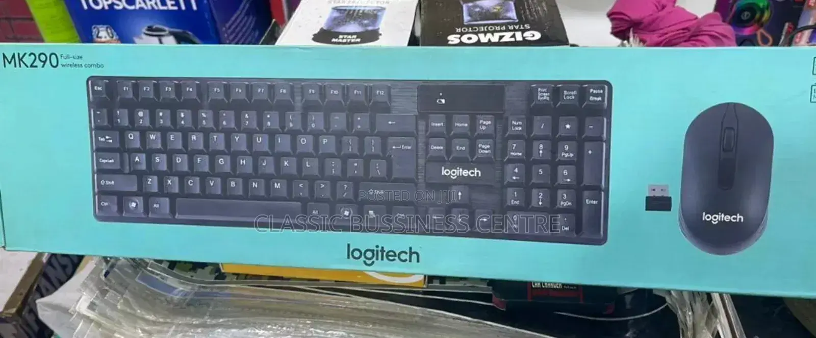 Logitech Wireless Keyboard and Mouse