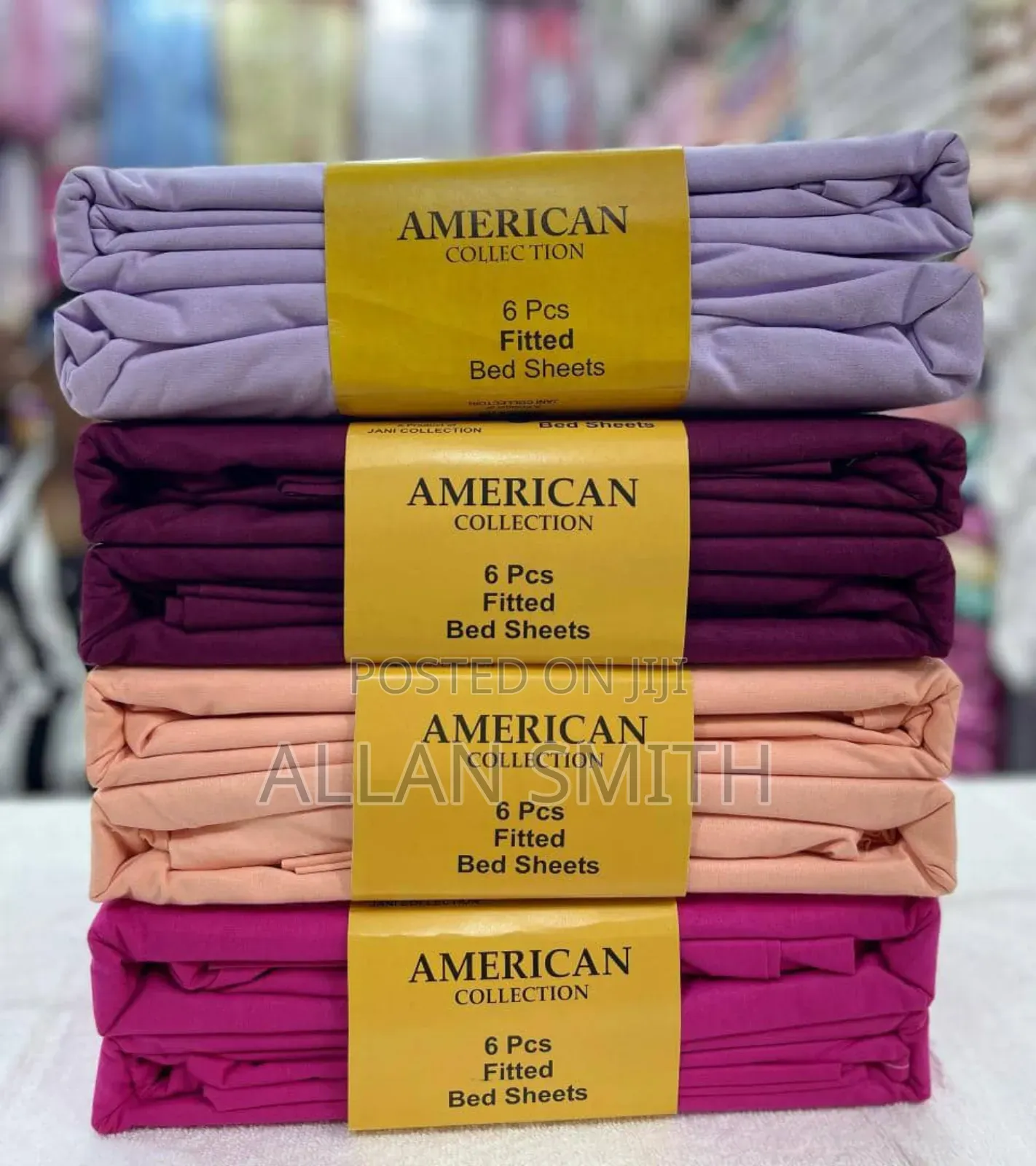 6pcs Fitted Bedsheets