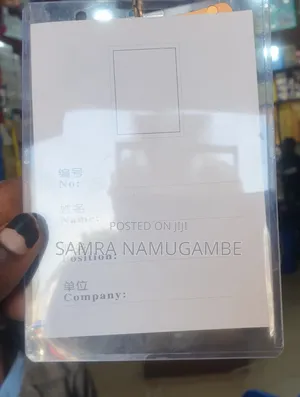 Glue Id Card Holders