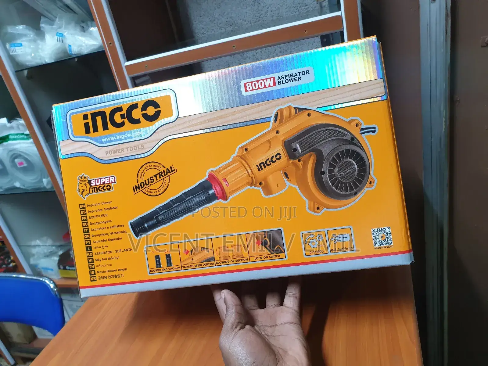 Ingco 800w Aspirator Blower