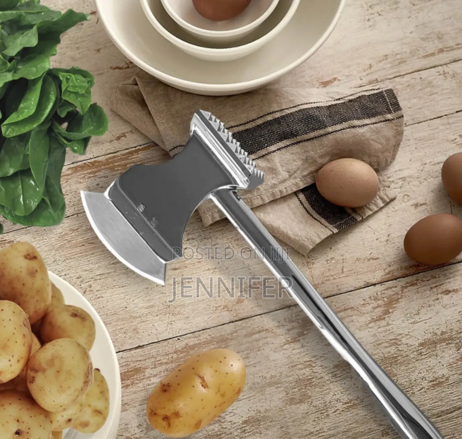 2in1 Meat Tenderiser Hammer and Axe