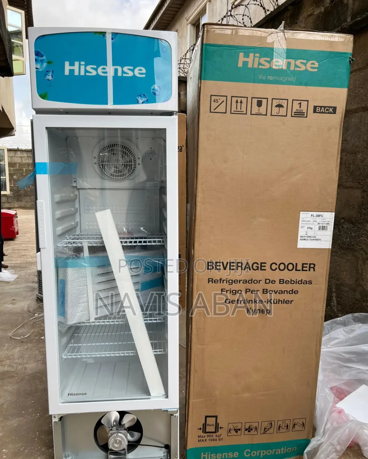 Hisense Display Chiller Fridge 300 Litres