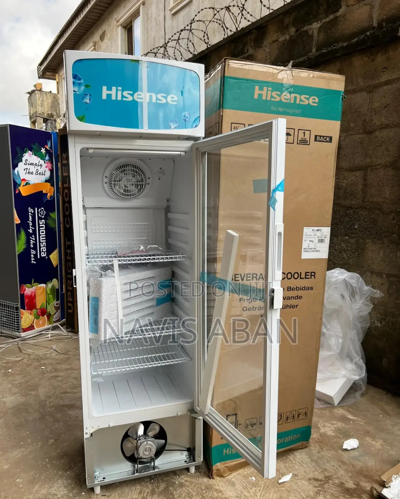Hisense 500litres Chiller Display Fridge