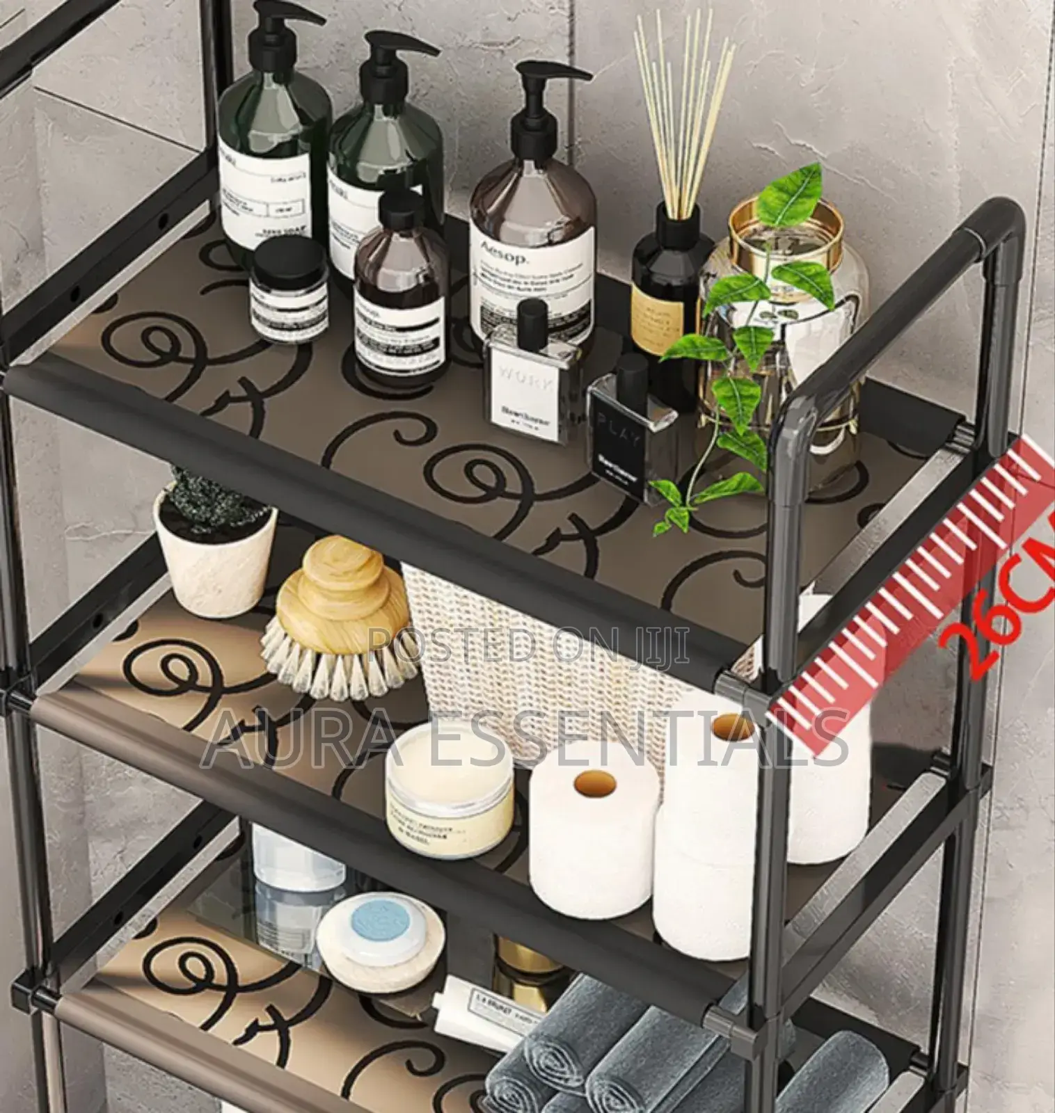 New Design Over the Toilet Storage Shelf