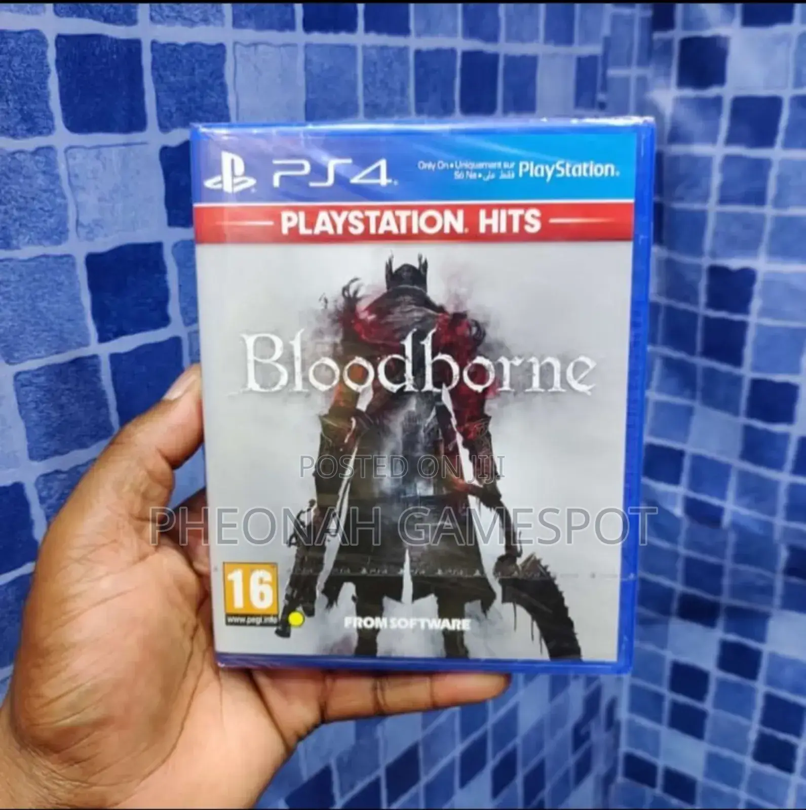 Bloodborne Game Cd For Ps4