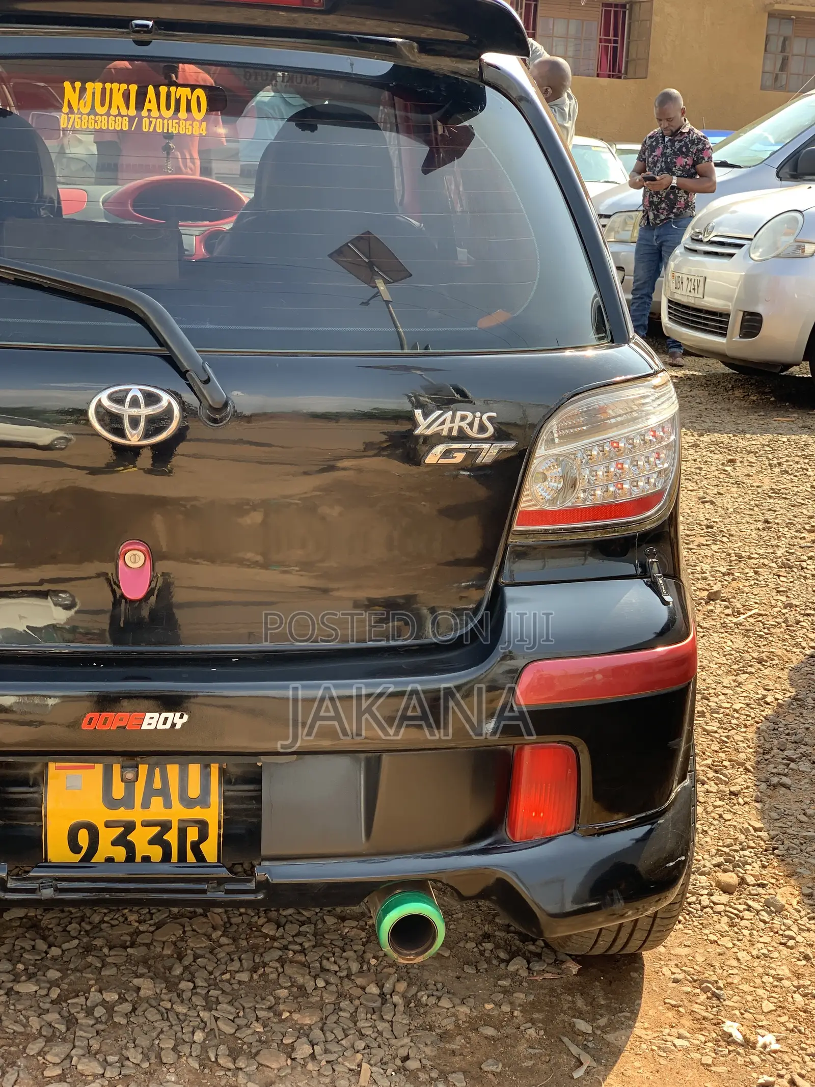 Toyota Vitz 1.3 FWD 5dr 2008 Red