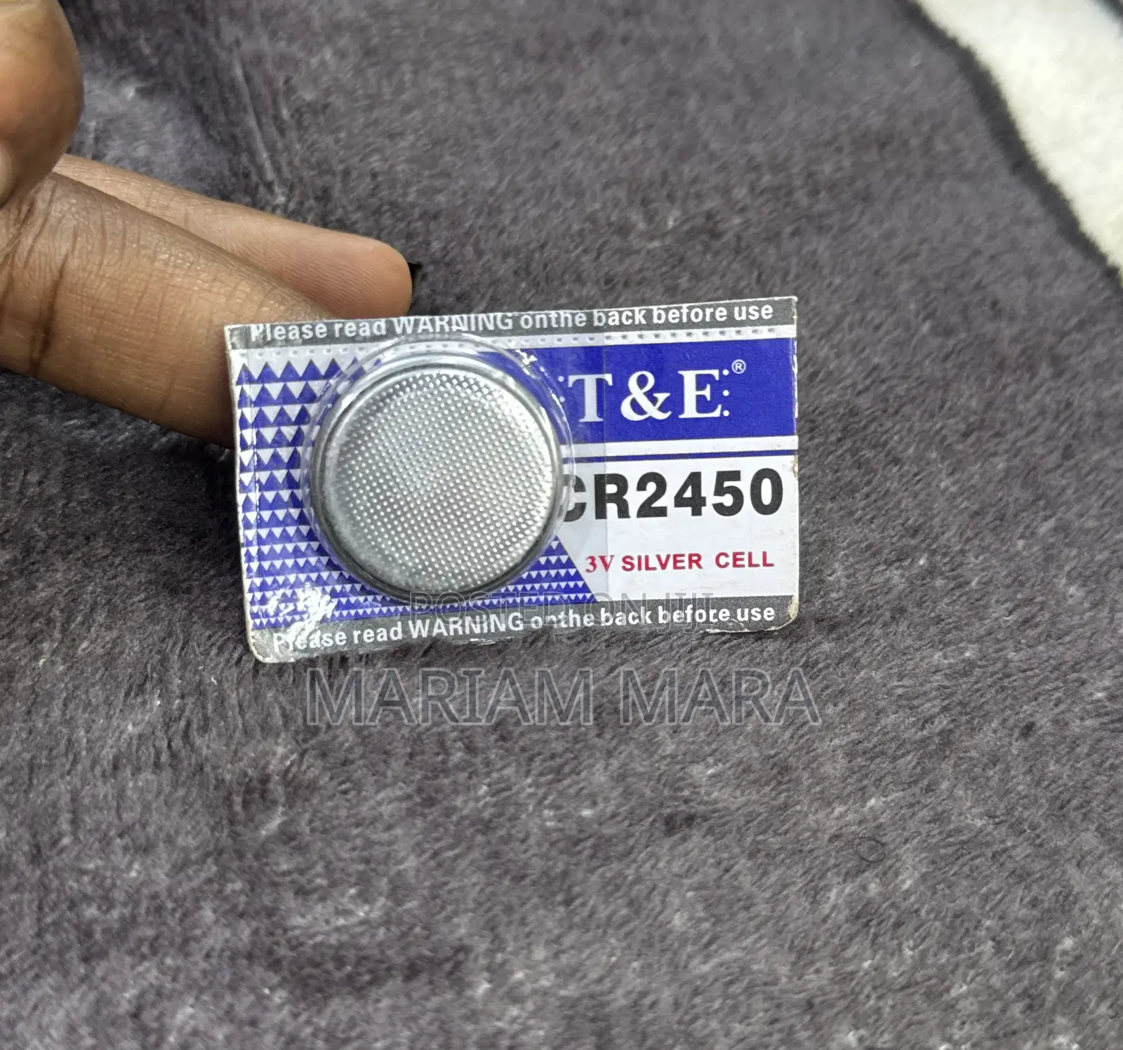 Cr 2450 Battery