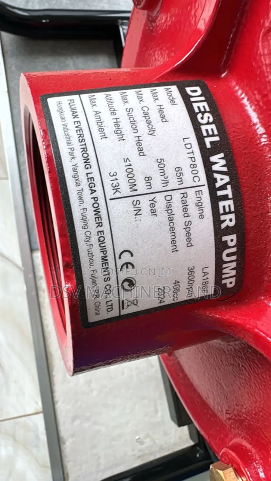 65metres Head Diesel Pump Launtop