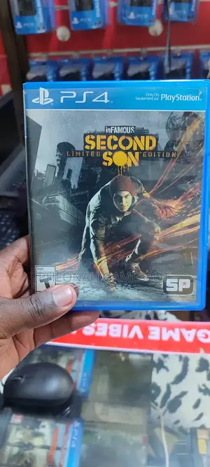 Infamous Second Son Game Cd For Ps4