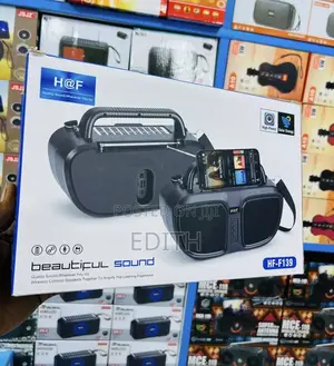 H at F Wireless Portable Solar Powered Bluetooth Speaker