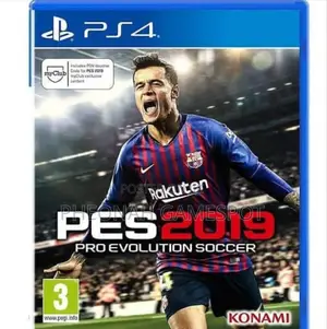 Pes2019 Soccer Game Cd For Ps4