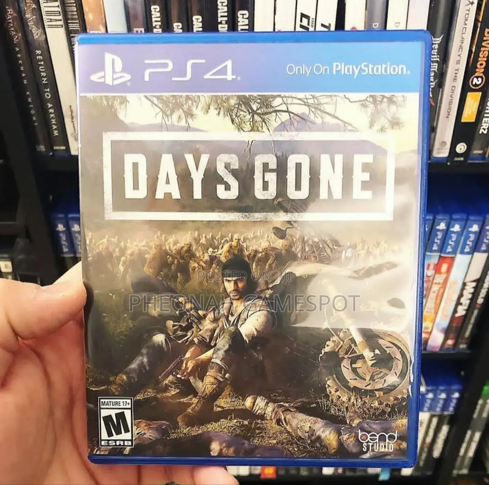 Days Gone Game Cd For Ps4