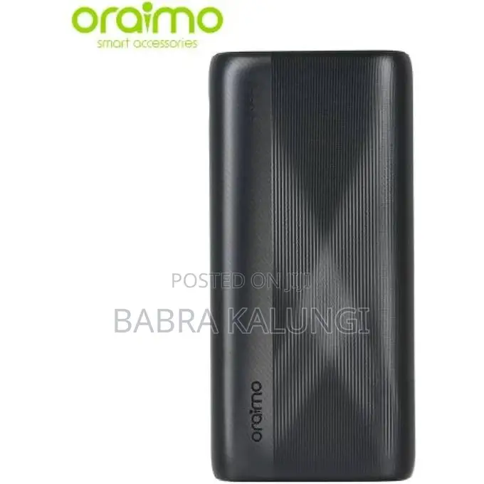 Oraimo Power Bank 20000mah High Capacity Dual Usb