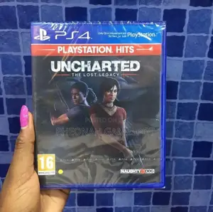 Uncharted Lost Legacy Game Cd For Ps4
