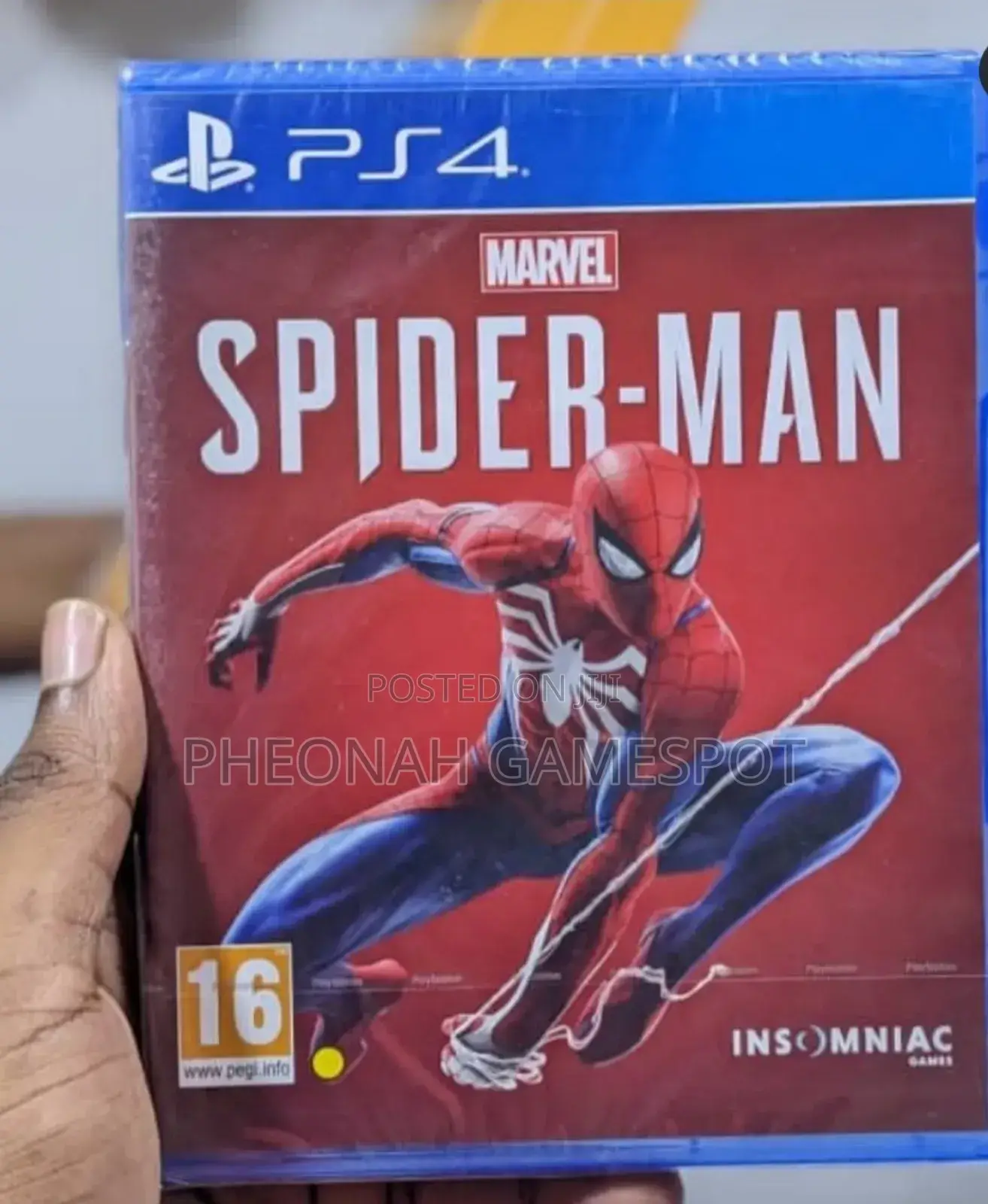 Spiderman Game Cd For Ps4
