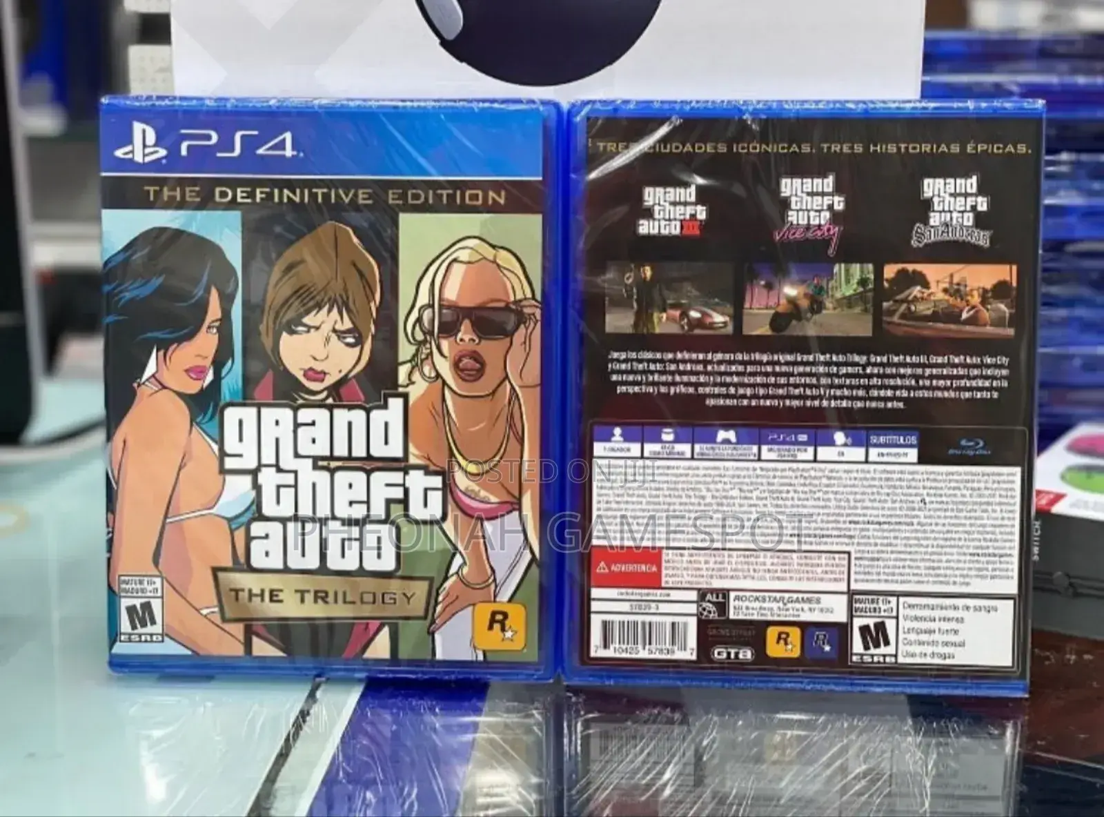 Grand Theft Auto The Trilogy Ps4