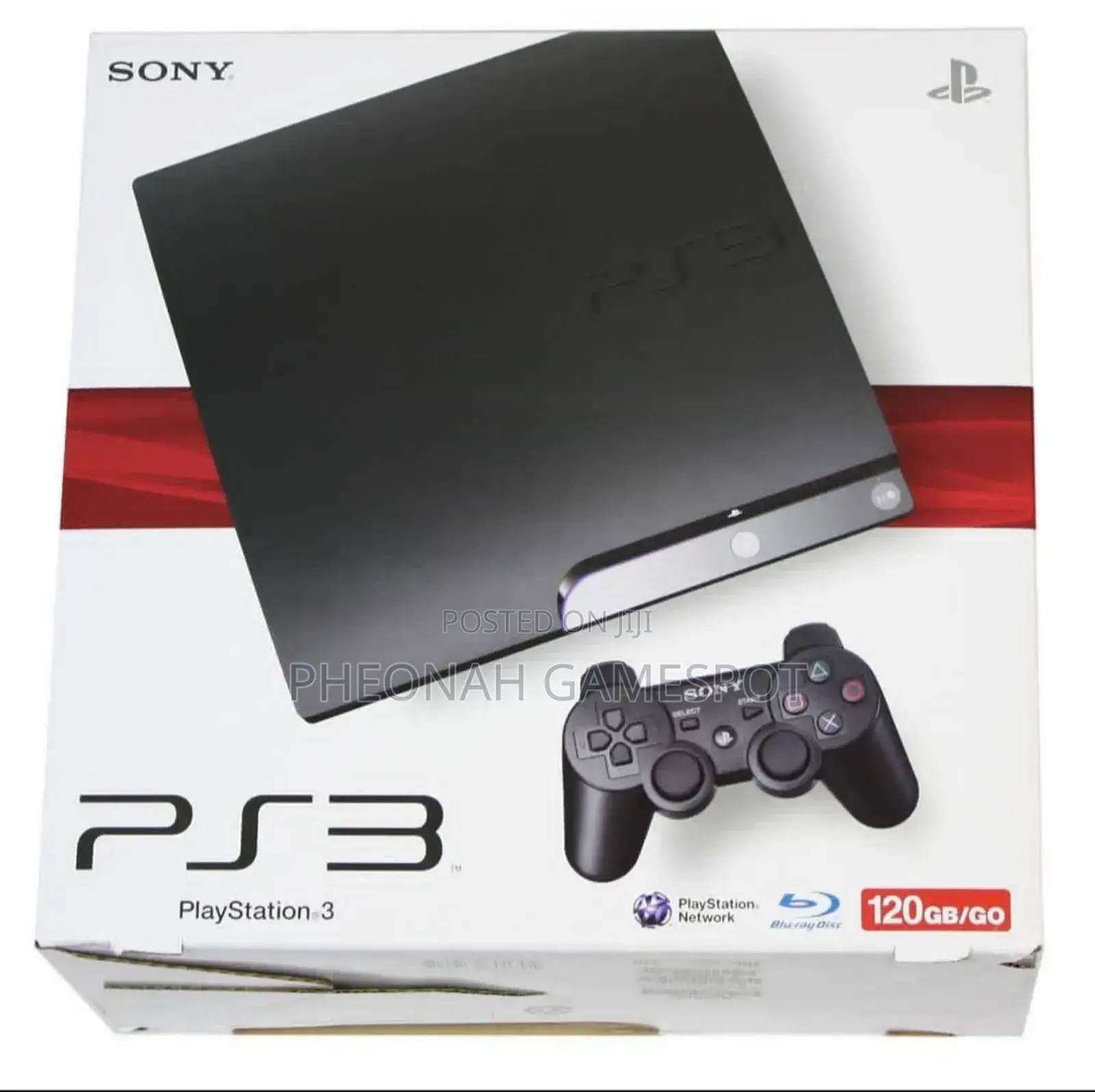 Ps3 Slim Full Set. With Over 27 Games and 2 Controllers