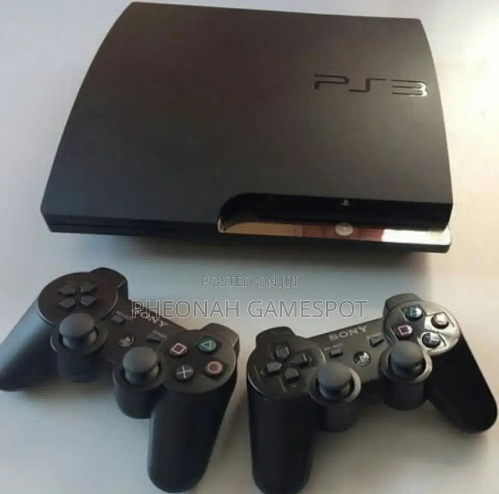 Sony Playstation 3 Ps3. 2 Game Pads and Over 15 Games
