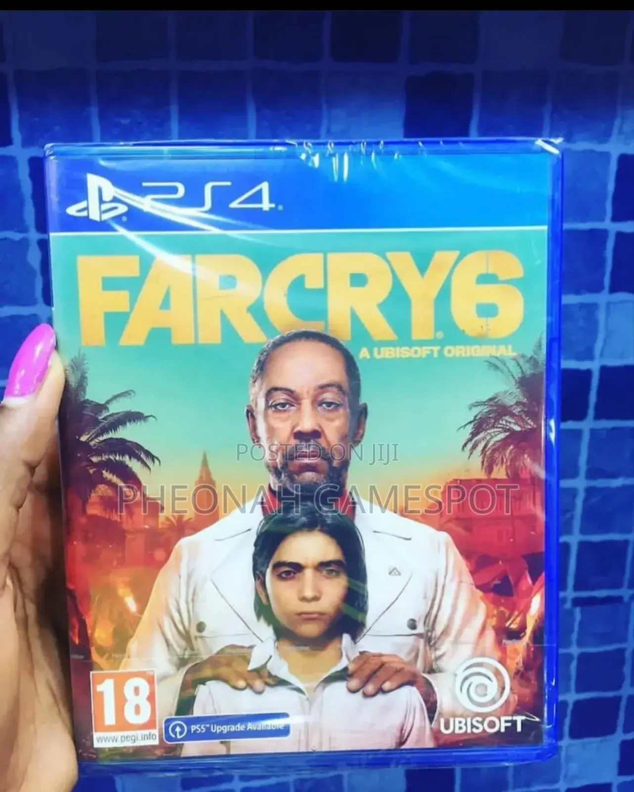 Far Cry 6 Game Cd For Ps4