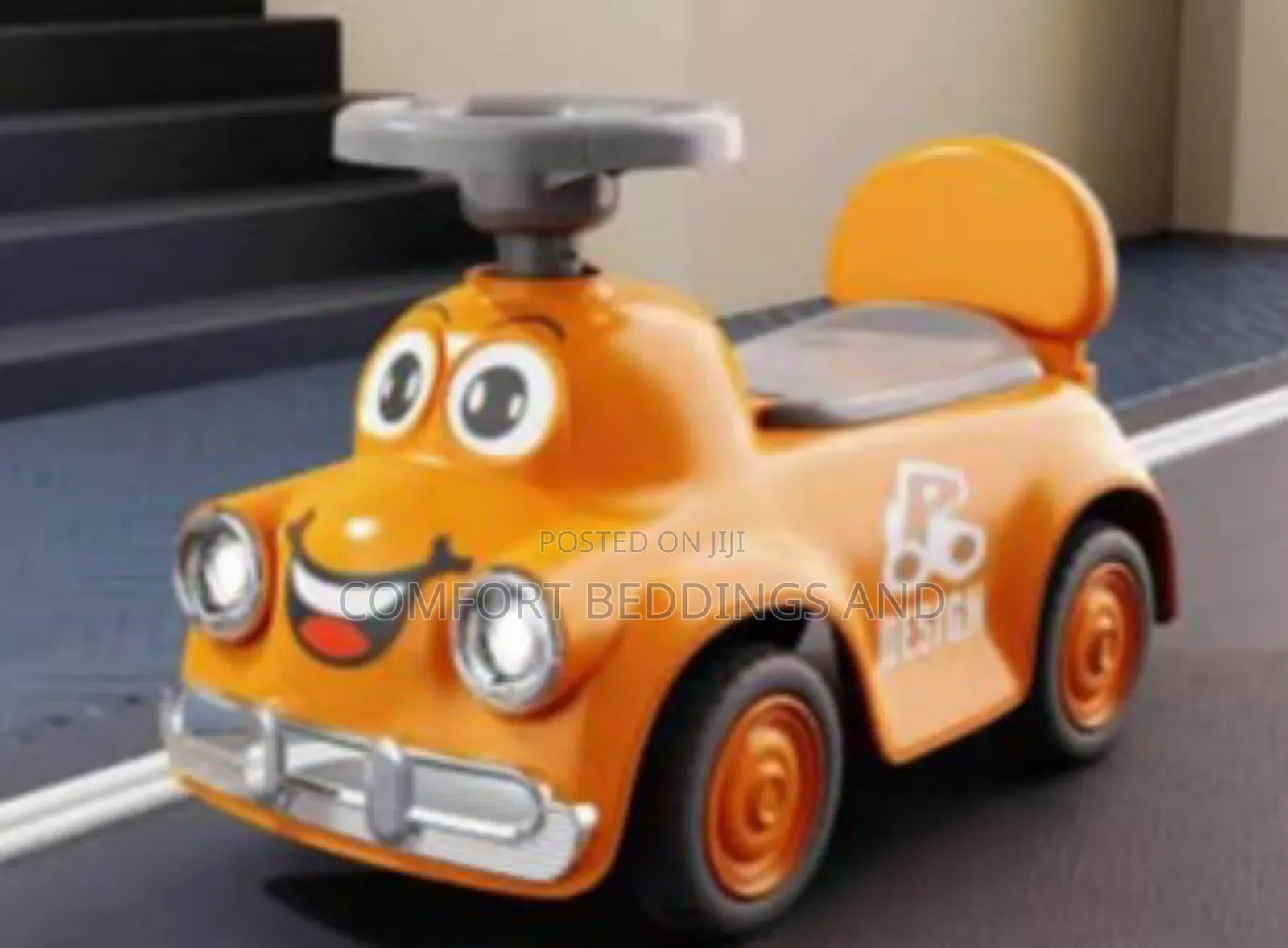 Baby Push Car Orange