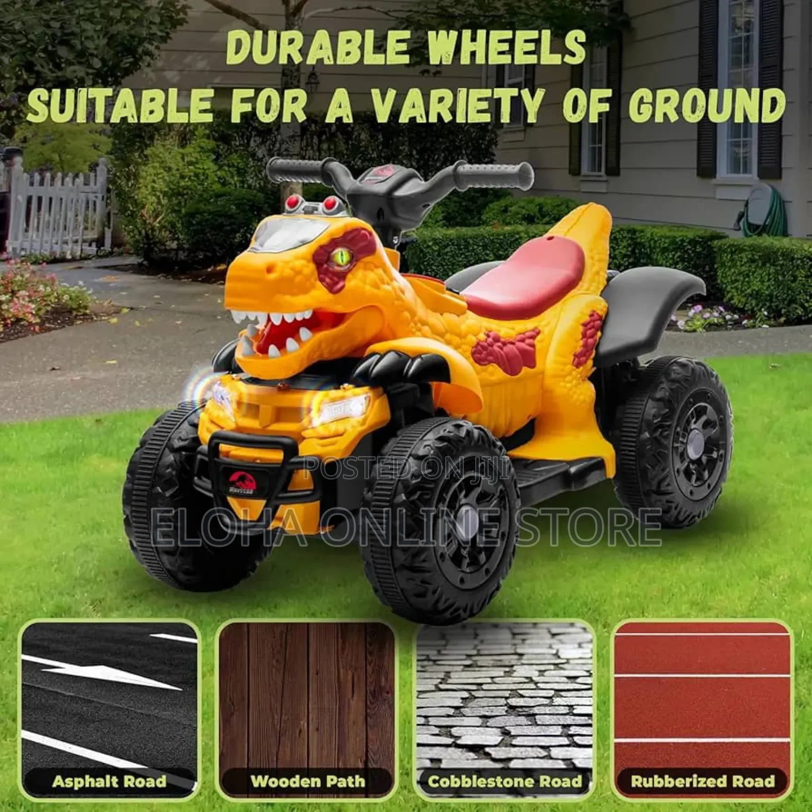Kids Rechargeable Quad Bike