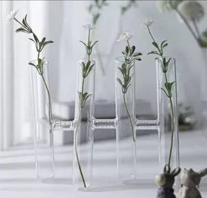 Decorative Clear Test Tube Flower Vase