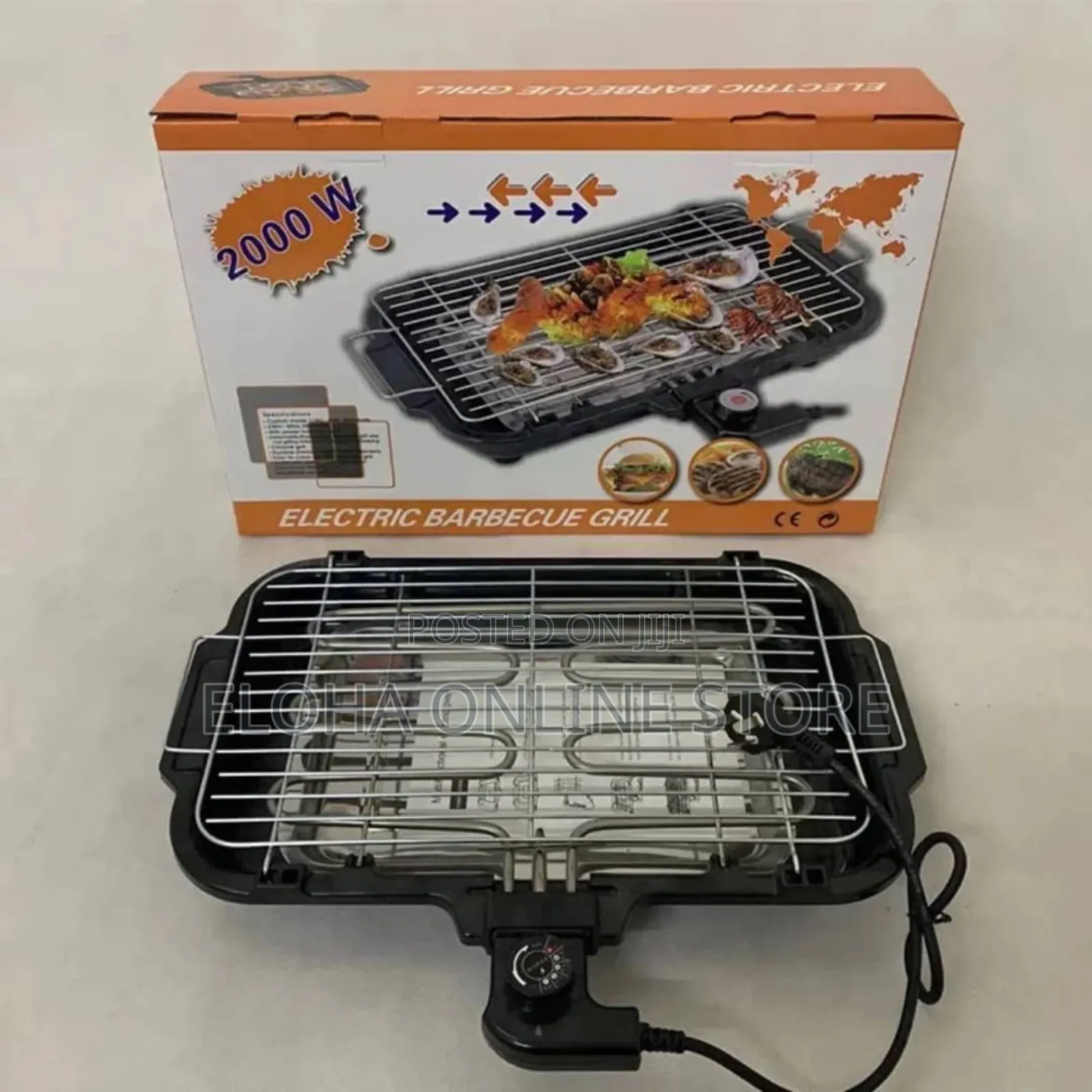 Detachable Non Sticky Electric Barbecue Grill