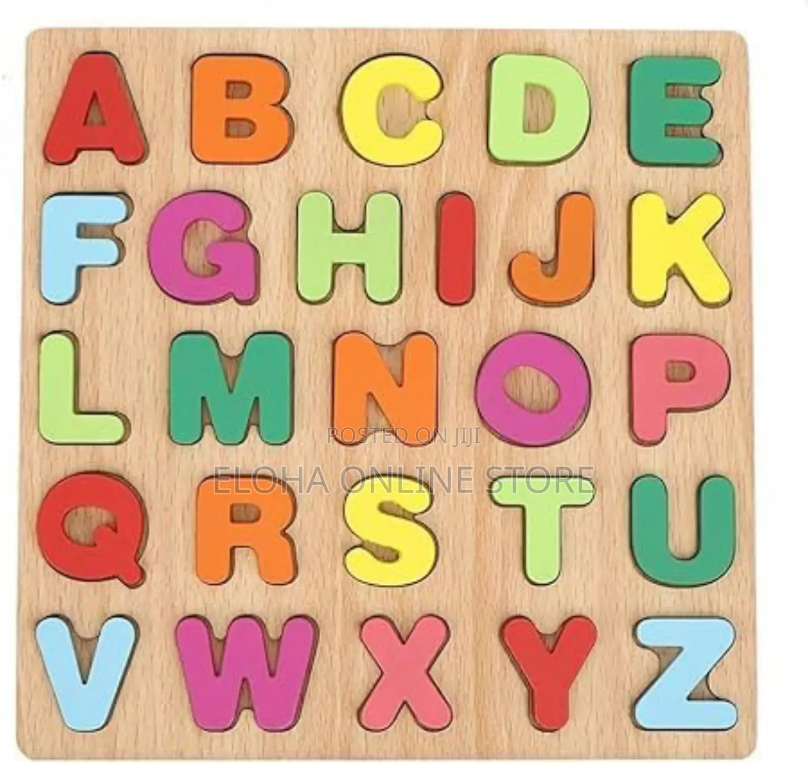 Shopimoz a to Z Kids English Alphabet Wooden Puzzle