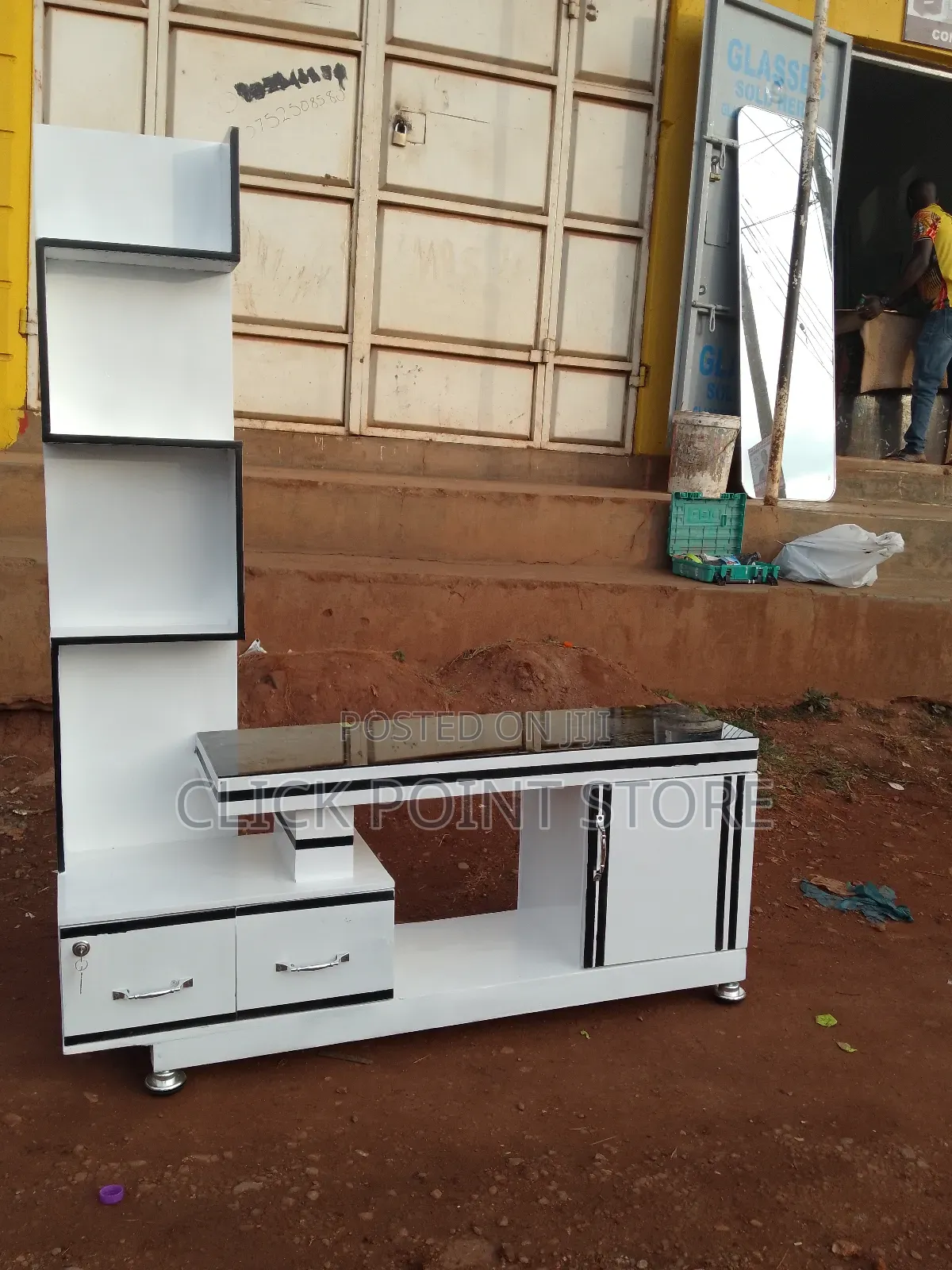 Tv Stand/ Single Shelf Brand New Tv Stand