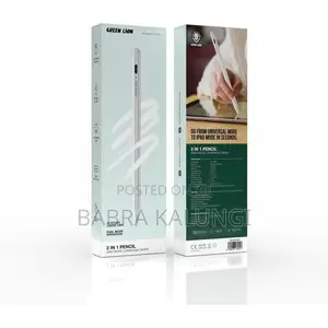 Green Lion 2 in 1 Stylus Pen/Pencil, iPad Mode and Universal