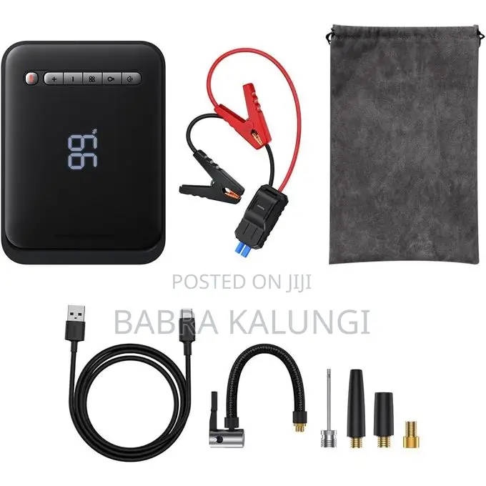 Baseus Super Energy 2-in-1 Jump Starter 8000mah