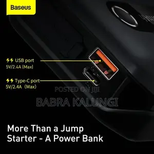 Air Car Jump Starter Built-in 10000mah Power Bank