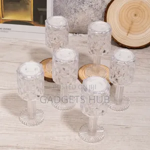 Transparent Diamond Pattern Table Lamp Flameless
Led Candle